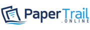 Paper Trail Online Logo 180 x 60 Transparent